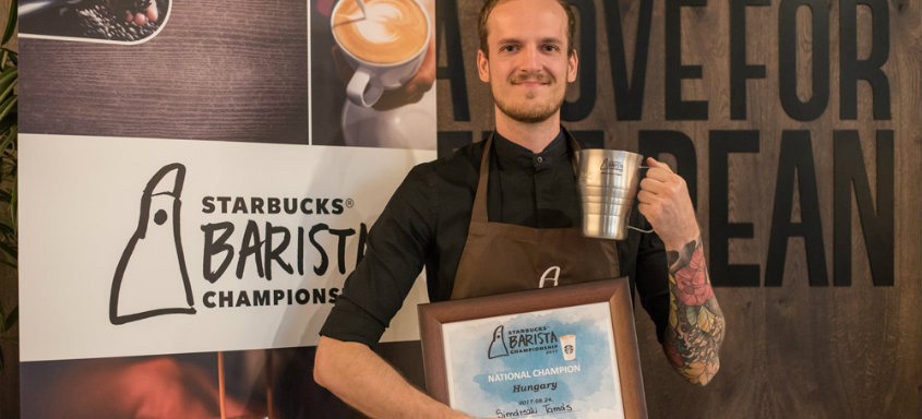 Megválasztották az év Starbucks-baristáját